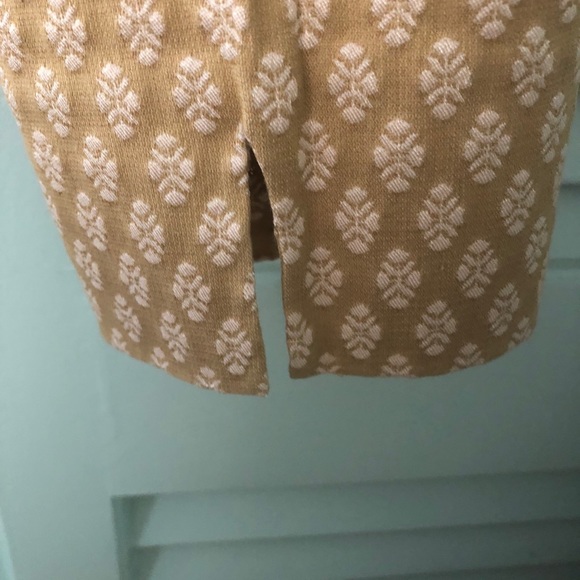 Piazza Sempione Gold Blush capri pant sz 6 - Picture 4 of 5